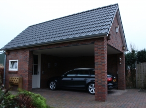 Nieuwbouw carport met berging Emmen