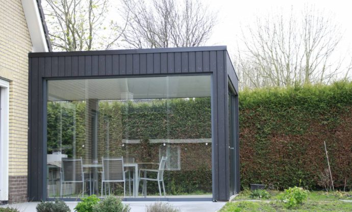 Nieuwbouw Tuinkamer in Valthermond door bouwbedrijf Kuper en Kroeze