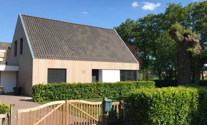 Verbouwing van woning in Barger-Compascuum